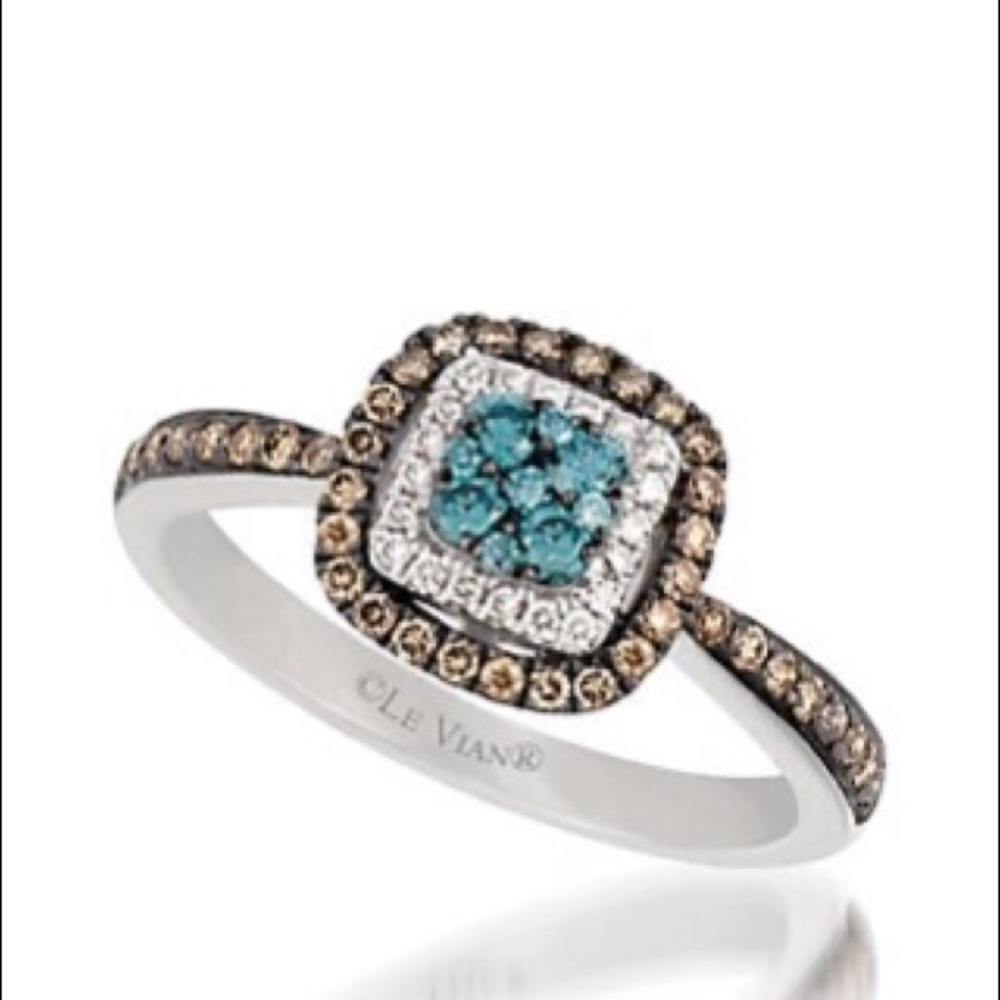 💍 Le Vian Exotics Ice Blue and Chocolate 💍